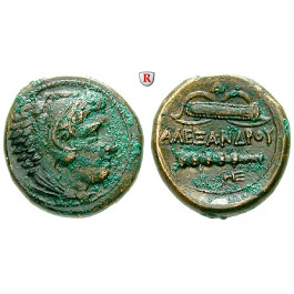 Makedonien, Königreich, Alexander III. der Grosse, Bronze 336-323 v.Chr., vz+