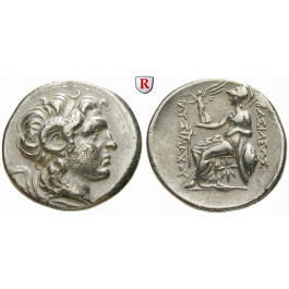 Thrakien, Königreich, Lysimachos, Tetradrachme 297-281 v.Chr., ss