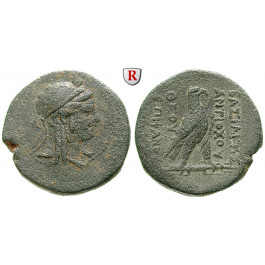 Syrien, Königreich der Seleukiden, Antiochos IV., Bronze 175-164 v.Chr., ss/ss-vz