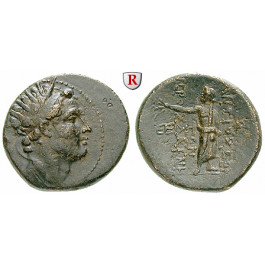 Syrien, Königreich der Seleukiden, Antiochos IV., Bronze 175-164 v.Chr., ss/ss-vz