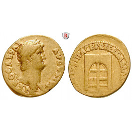 Römische Kaiserzeit, Nero, Aureus 64-66, ss