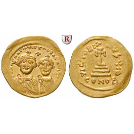 Byzanz, Heraclius, Solidus 629-631, ss-vz
