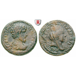 Römische Provinzialprägungen, Kilikien, Anazarbos, Lucius Verus, Assarion 163/164 (Jahr 182), f.ss