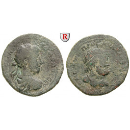 Römische Provinzialprägungen, Kilikien, Anazarbos, Commodus, Trihemiassarion 183/184 (Jahr 202), f.ss/s-ss