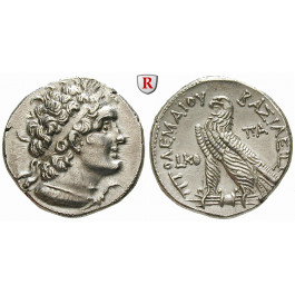 Ägypten, Königreich der Ptolemäer, Ptolemaios VI., Tetradrachme Jahr 29 = 153/152 v. Chr., st