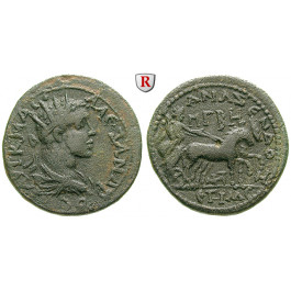 Römische Provinzialprägungen, Kilikien, Anazarbos, Severus Alexander, Tetrassarion 229/230 (Jahr 248), ss
