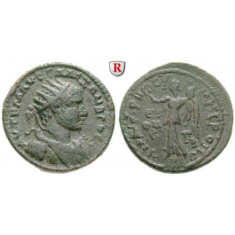 Römische Provinzialprägungen, Kilikien, Anazarbos, Severus Alexander, Tetrassarion 229/230 (Jahr 248), ss+