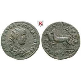 Römische Provinzialprägungen, Kilikien, Augusta, Volusianus, Bronze 252/253 (Jahr 233), ss