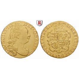 Grossbritannien, George III., Guinea 1785, 7,66 g fein, ss+