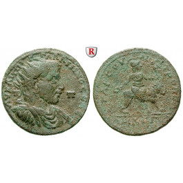 Römische Provinzialprägungen, Kilikien, Tarsos, Gallienus, Bronze, ss/f.ss