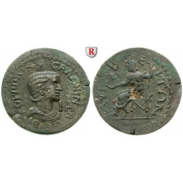 Römische Provinzialprägungen, Kilikien, Lyrbe, Salonina, Frau des Gallienus, 11 Assaria, ss