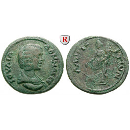 Römische Provinzialprägungen, Kilikien, Laerte, Iulia Domna, Frau des Septimius Severus, Bronze, ss