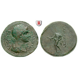 Römische Provinzialprägungen, Kilikien, Anemurion, Iotape, Gemahlin des Antiochos IV. von Kommagene, Bronze, vz