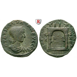 Römische Provinzialprägungen, Kilikien, Diokaisareia, Otacilia Severa, Frau Philippus I., Bronze 2. Jh v. - 1. Jh. n.Chr., ss