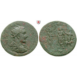 Römische Provinzialprägungen, Kilikien, Mallos, Traianus Decius, Bronze, ss