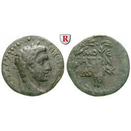 Römische Provinzialprägungen, Kilikien, Mopsuestia - Mopsos, Claudius I., Bronze 42/43 (Jahr 110), ss
