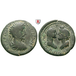 Römische Provinzialprägungen, Kilikien, Flaviopolis, Commodus, Bronze 183/184 (Jahr 111), ss