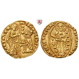 Italien, Venedig, Tomaso Mocenigo, Zecchino o.J., ss-vz