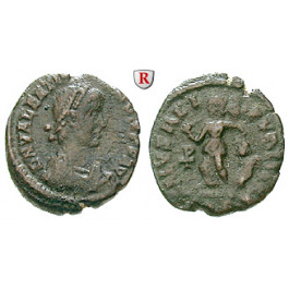 Römische Kaiserzeit, Valentinianus II., Bronze 383-392, f.ss