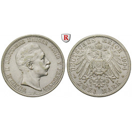 Deutsches Kaiserreich, Preussen, Wilhelm II., 2 Mark 1904, A, ss, J. 102
