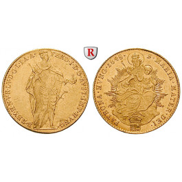 Österreich, Kaiserreich, Ferdinand I., Dukat 1848, 3,44 g fein, f.vz