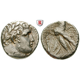 Judaea - Herodianer, Herodes Antipas, Schekel Jahr 140 = 14-15 n.Chr., ss+/ss