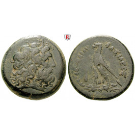 Ägypten, Königreich der Ptolemäer, Ptolemaios IV., Bronze 221-205 v.Chr., ss