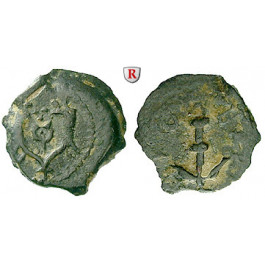 Judaea - Herodianer, Herodes der Große, Prutah 40/37-4 v.Chr., ss