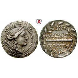 Makedonien-Römische Provinz, Freistaat, Tetradrachme 158-150 v.Chr., ss