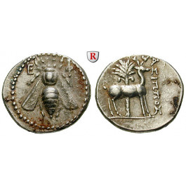 Ionien, Ephesos, Drachme 202-150 v.Chr., ss+