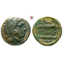 Makedonien, Königreich, Alexander III. der Grosse, Bronze 336-323 v.Chr., vz