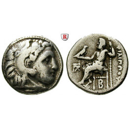 Makedonien, Königreich, Philipp III., Drachme 323-319 v.Chr., ss