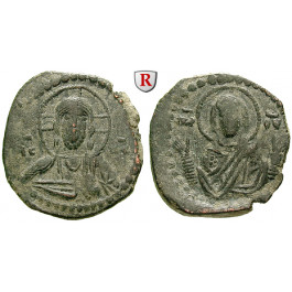 Byzanz, Romanus IV., Follis 1068-1071, ss+/ss