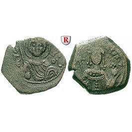 Byzanz, Manuel I. Comnenus, 1/2 Tetarteron 1143-1180, ss+