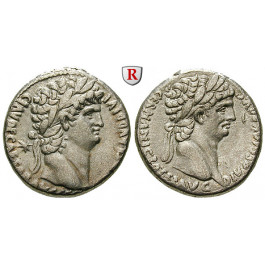 Römische Provinzialprägungen, Syrien, Antiocheia am Orontes, Nero, Tetradrachme 63-68, ss+