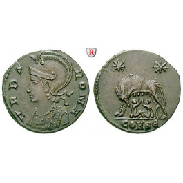 Römische Kaiserzeit, Constantinus I., Follis 330-333, vz
