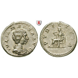 Römische Kaiserzeit, Julia Maesa, Großmutter des Elagabal, Denar 218-222, ss-vz/ss