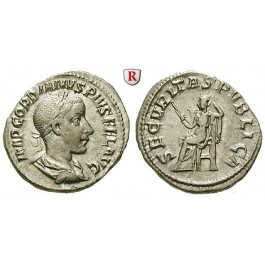 Römische Kaiserzeit, Gordianus III., Denar 241, vz+