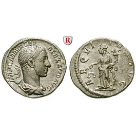Römische Kaiserzeit, Severus Alexander, Denar 222-235, vz-st