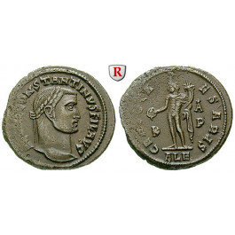 Römische Kaiserzeit, Constantinus I., Follis 308-310, ss-vz