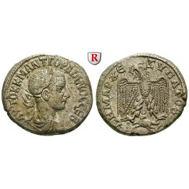 Römische Provinzialprägungen, Seleukis und Pieria, Antiocheia am Orontes, Gordianus III., Tetradrachme 241-244, f.vz