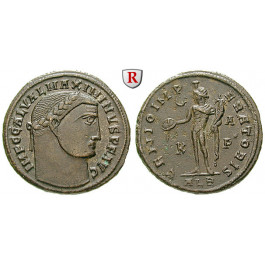 Römische Kaiserzeit, Maximinus II., Follis 311, f.st/vz