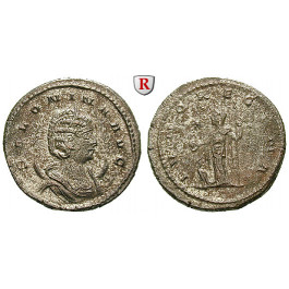 Römische Kaiserzeit, Salonina, Frau des Gallienus, Antoninian 260-268, vz-st