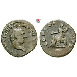 Römische Kaiserzeit, Vitellius, Denar April-Dez. 69, ss