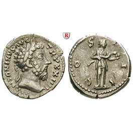 Römische Kaiserzeit, Marcus Aurelius, Denar 169-170, ss+