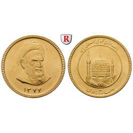 Iran, Islamische Republik, Azadi 1374 SH (1995), 7,32 g fein, st