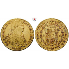 Mexiko, Carlos IV., 8 Escudos 1805, ss