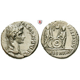 Römische Kaiserzeit, Augustus, Denar 2 v.-4 n.Chr., ss+