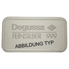 Bundesrepublik Deutschland, 20 Gramm Silberbarren, 20g Feinsilber, diverse Typen, 20,0 g fein, bfr.