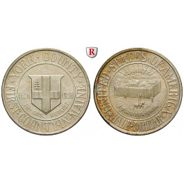 USA, 1/2 Dollar 1936, 11,25 g fein, f.st